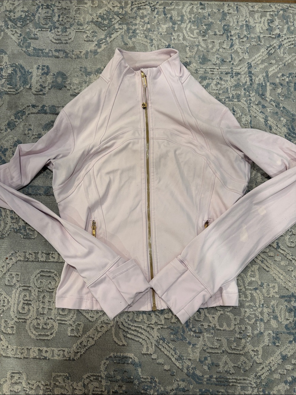 Light Pink Lululemon Women’s Zip-Up Jacket